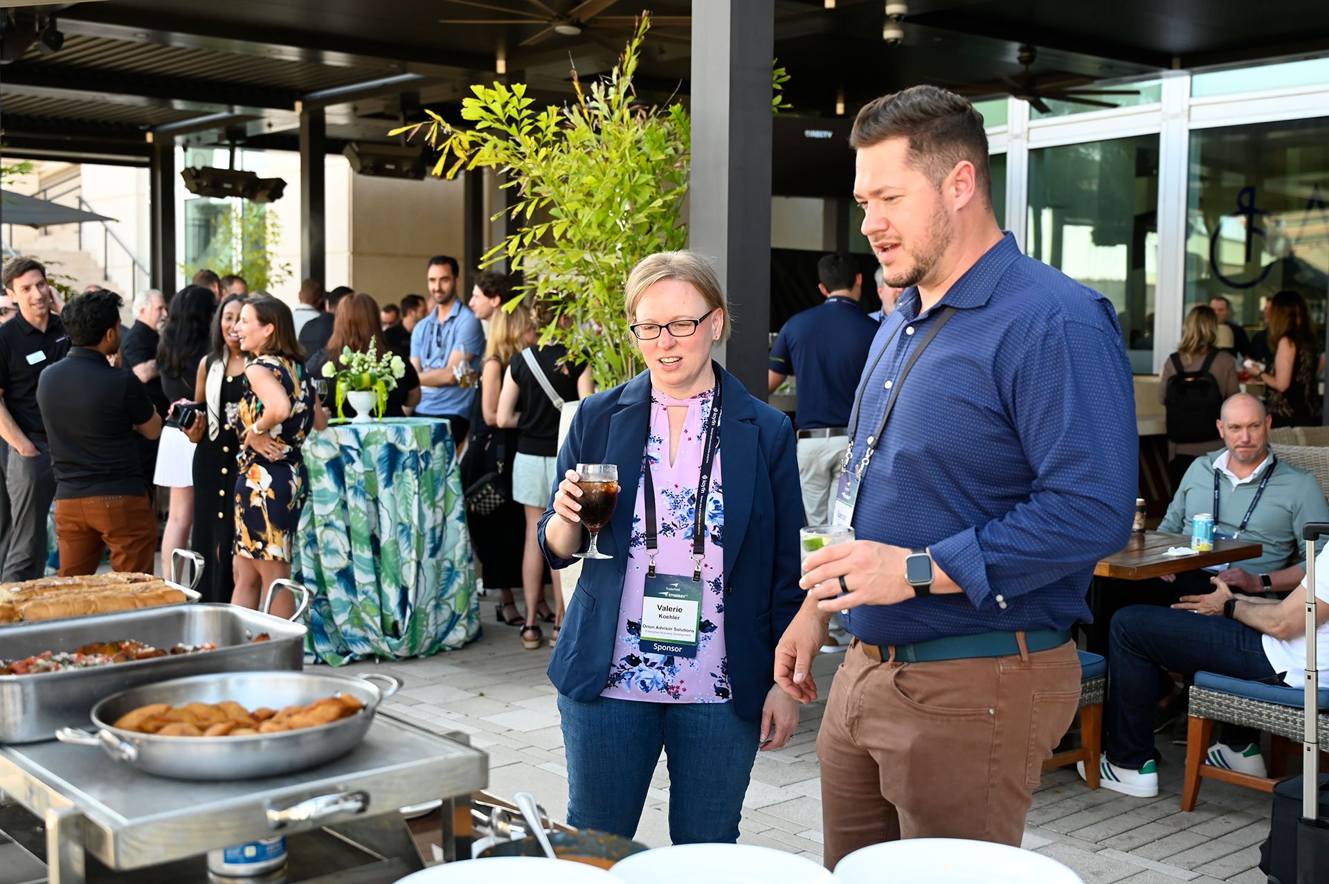 SYNERGY25 Attendees at the Welcome Reception